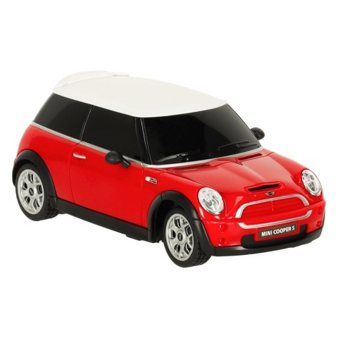 Samochód zdalnie sterowany Rastar 15000 MINI Cooper S 1:27 czerwony