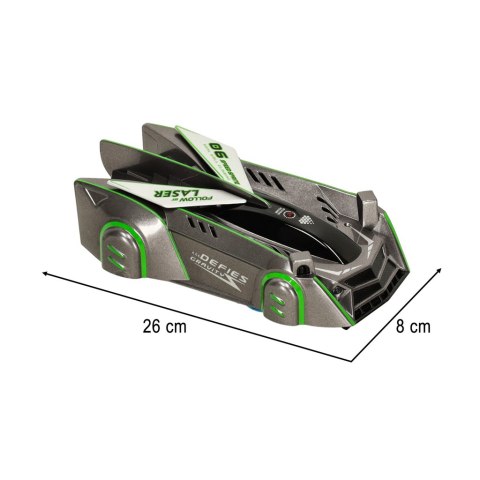 Samochód zdalnie sterowany Laser Car szary