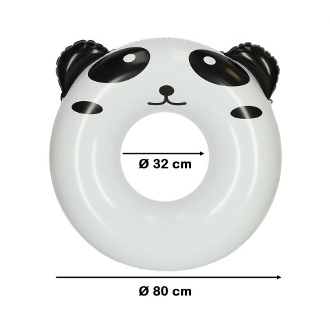 Kółko do pływania koło dmuchane panda 80cm max 60kg