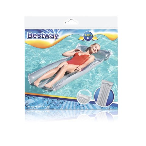 Materac dmuchany plażowy BESTWAY 44013 szary