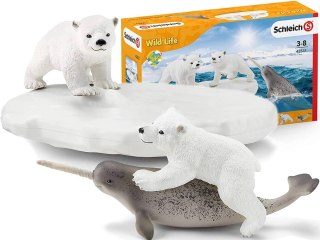 Schleich 42531 Polarny Plac Zabaw Misie Figurki Wild Life