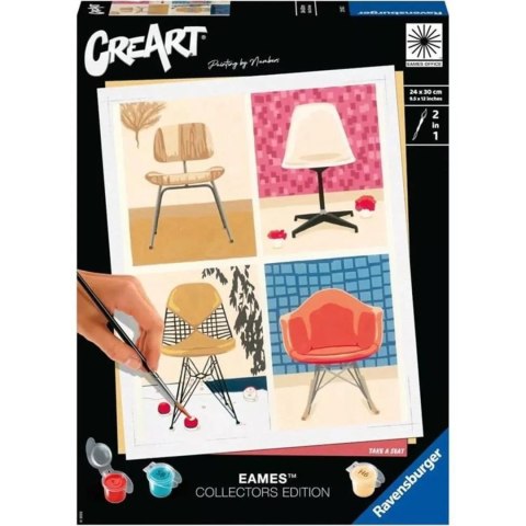 CreArt Kolekcja EAMES Malowanie Po Numerach Ravensburger 20153