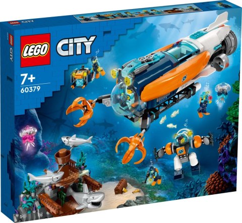 LEGO City Łódź Podwodna Badacza Dna Morskiego 60379