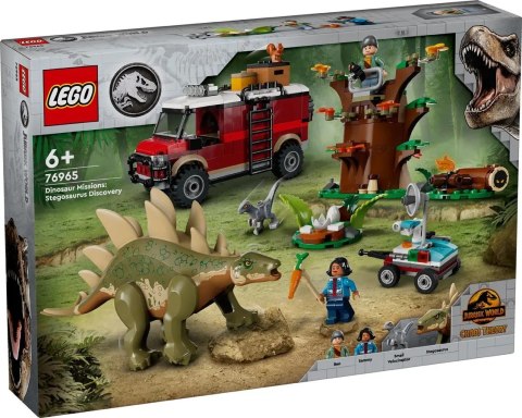 LEGO Jurassic World Dinomisje: odkrycie stegozaura 76965