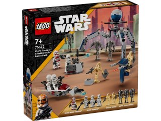 LEGO Star Wars Zestaw bitewny z żołnierzem armii klonów™ i droidem bojowym 75372