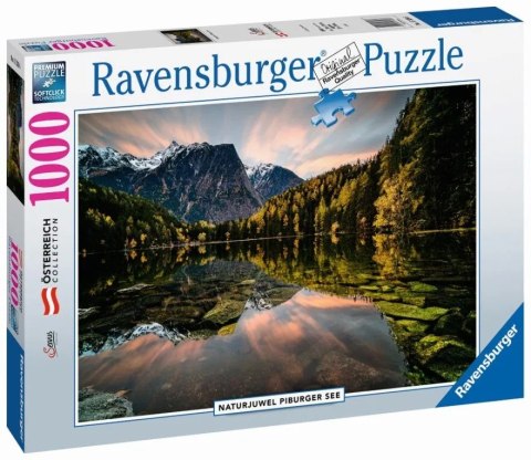 Ravensburger Puzzle 2D 1000 elementów: Jezioro Piburger 17326