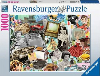 Ravensburger Puzzle 2D 1000 elementów: Lata 50te 17387