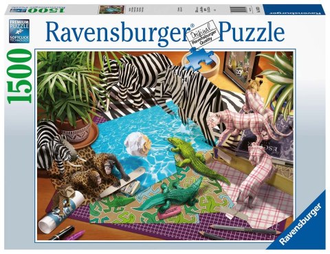 Ravensburger Puzzle 2D 1500 elementów: Przygoda z origami 16822