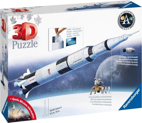 Ravensburger Puzzle 3D: Rakieta Apollo Saturn V 11545